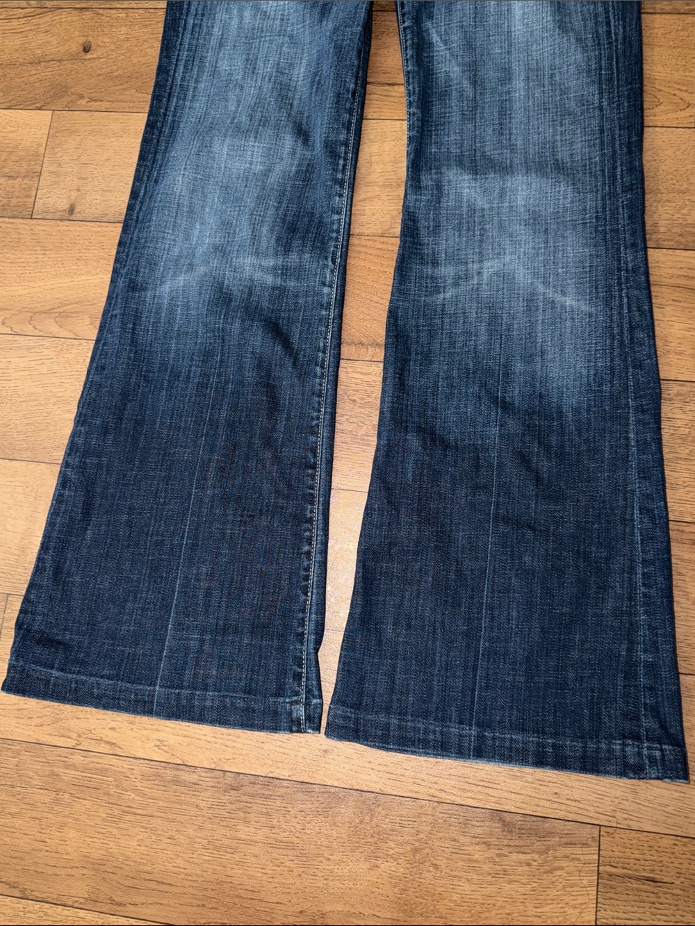 7 For All Mankind Size 26 Dojo Jeans Made In USA Sexy Denim Coastal Cowgirl Farm - Picture 16 of 16